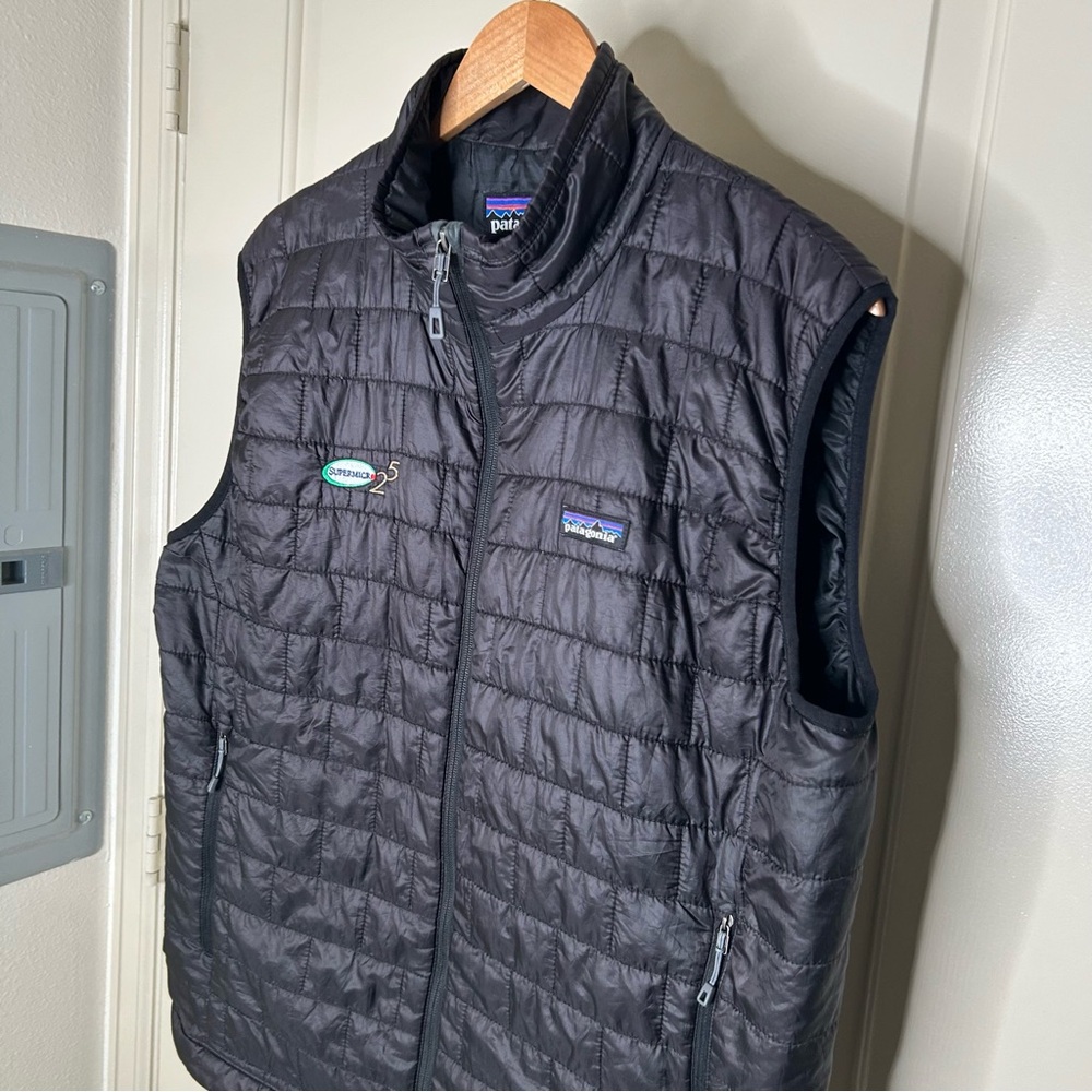 Patagonia Nano Puff Vest Color Black SuperMicro Size Large STY 84242 - Picture 3 of 16